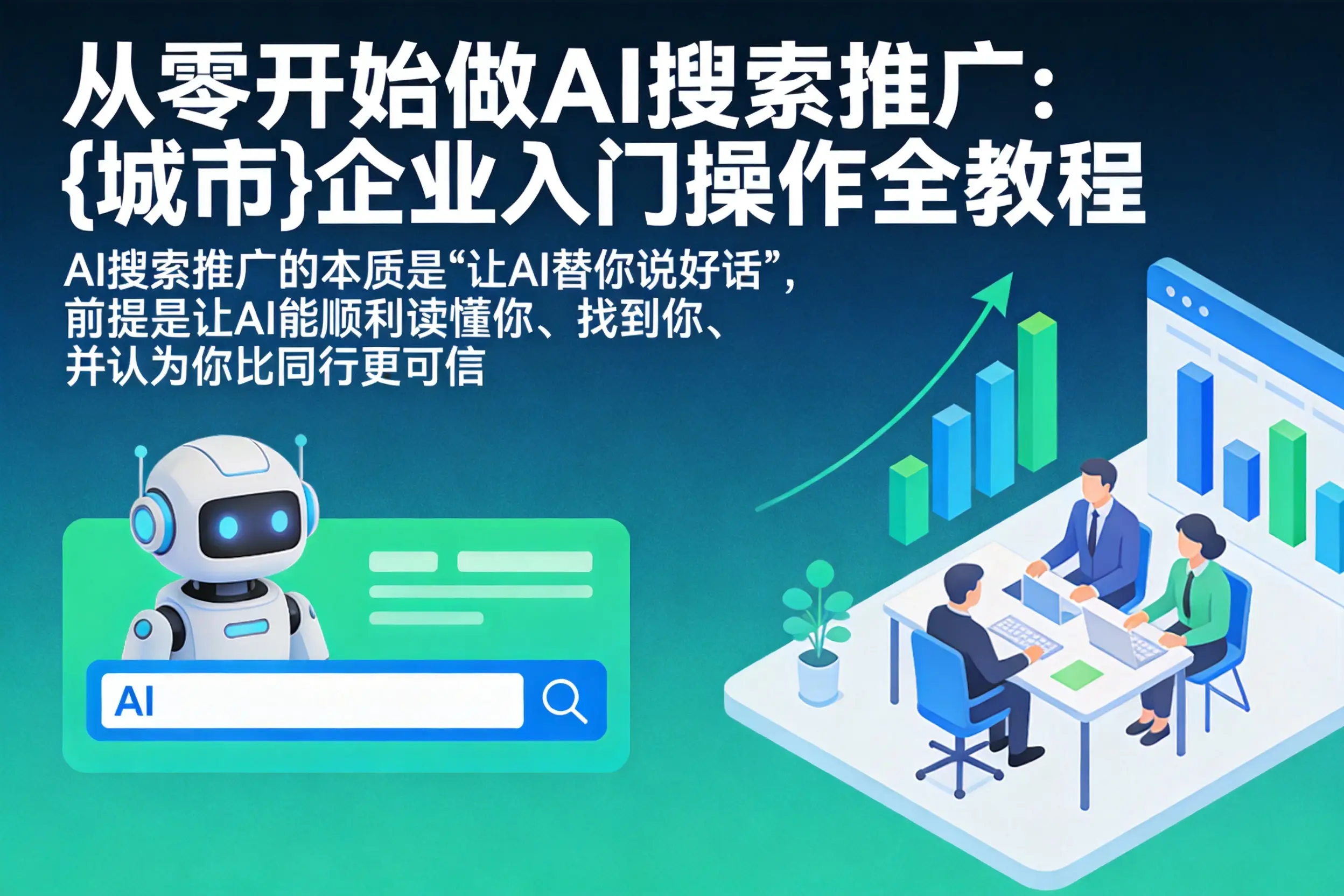 从零开始做AI搜索推广：池州企业入门操作全教程