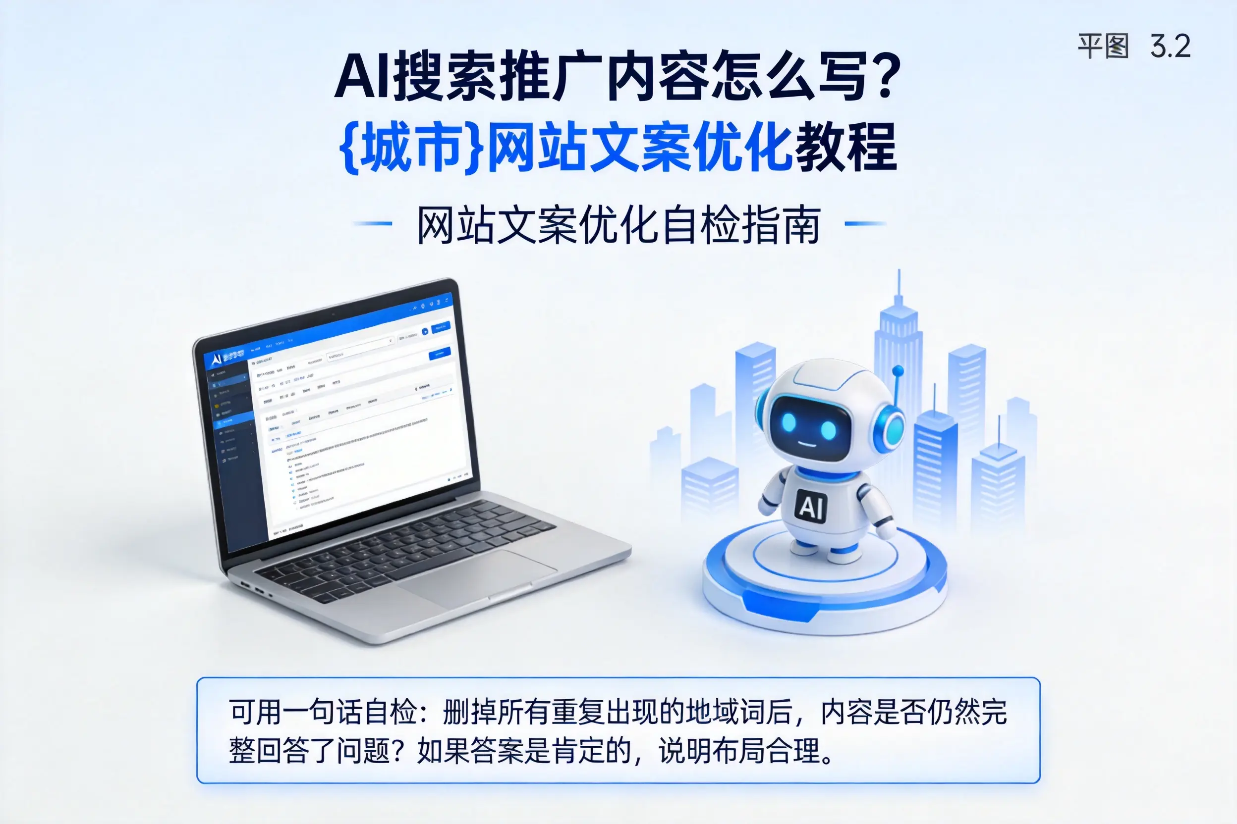 AI搜索推广内容怎么写？池州网站文案优化教程