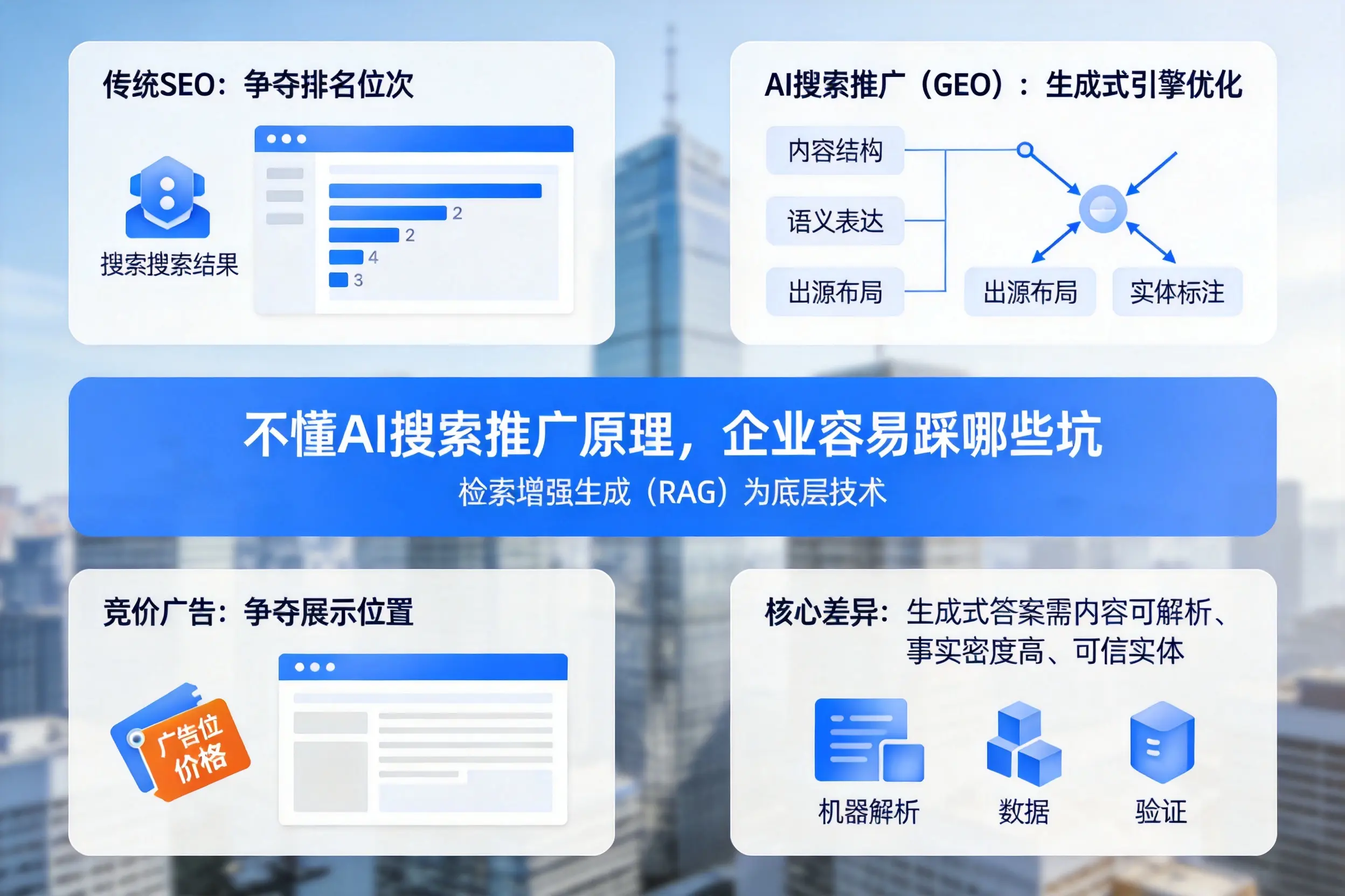 不懂AI搜索推广原理，池州企业容易踩哪些坑